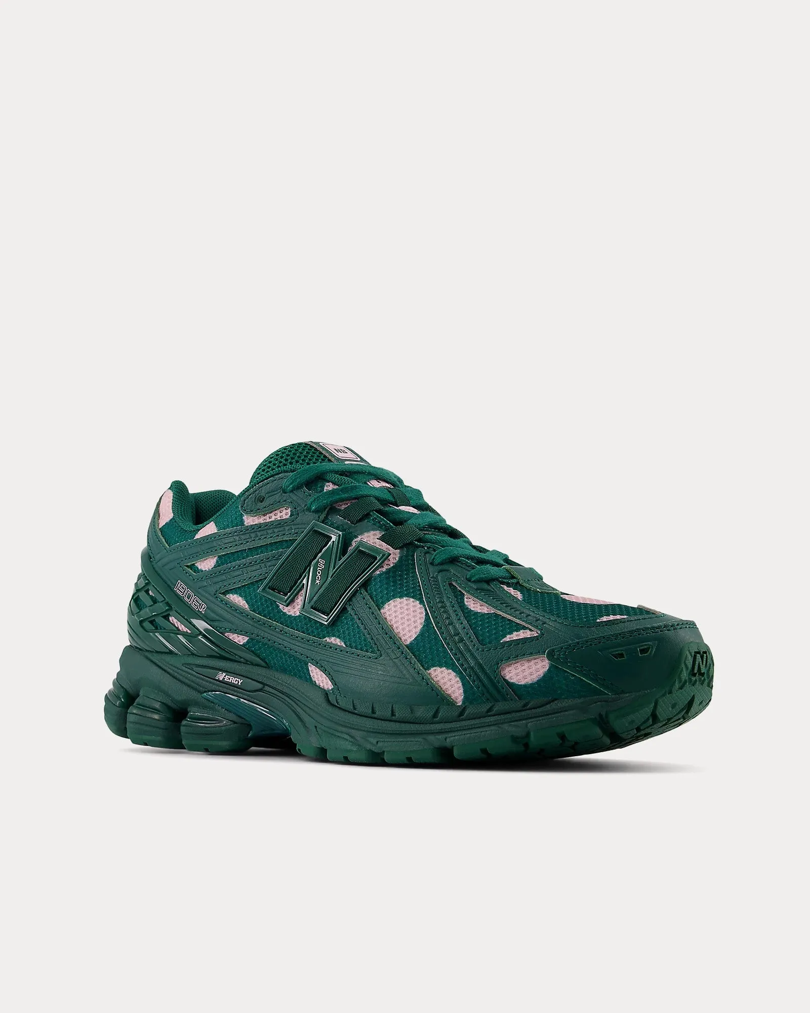 1906r Marsh Green / Mid Century Pink Low Top Sneakers