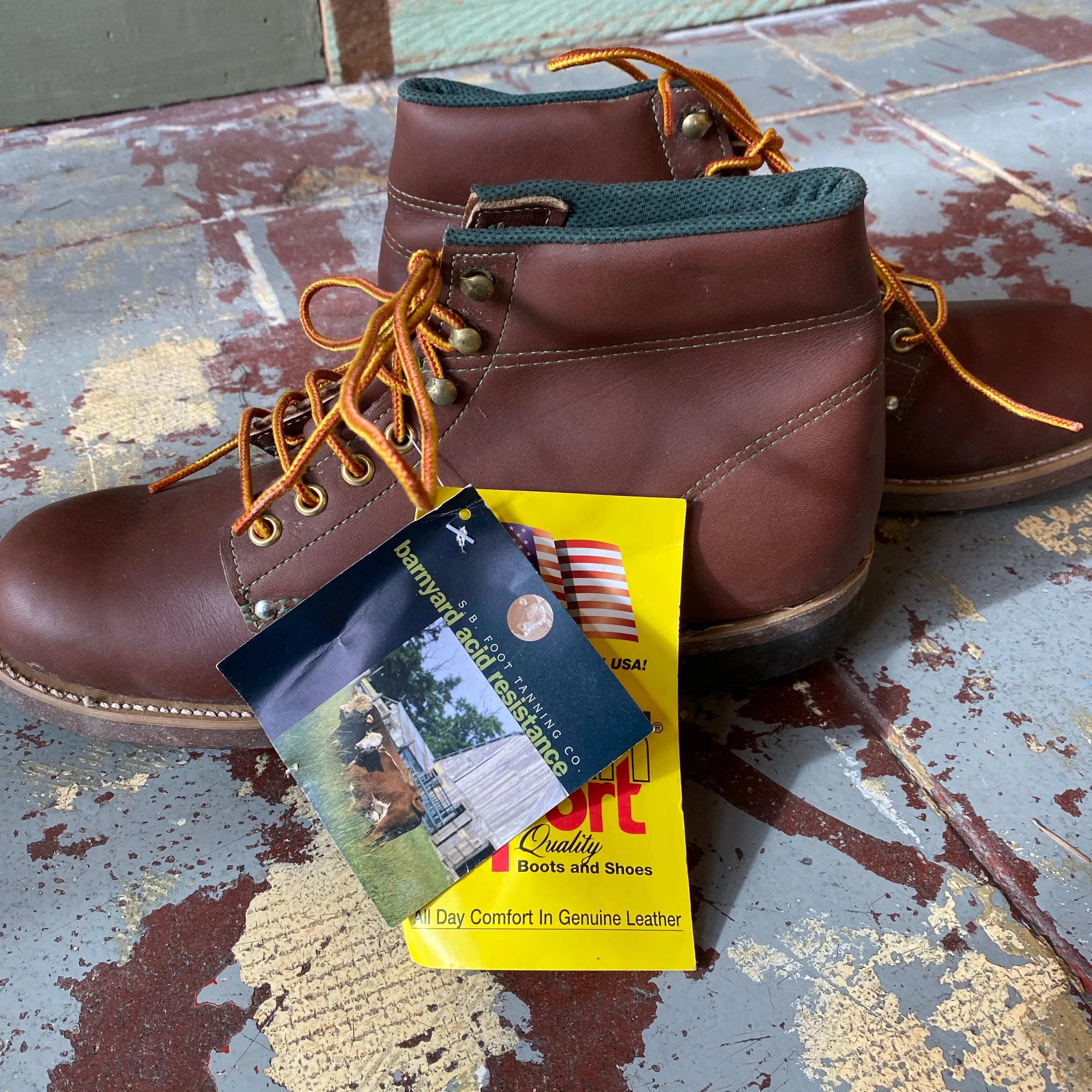 90's Deadstock Work Boots - Men’s 8.5