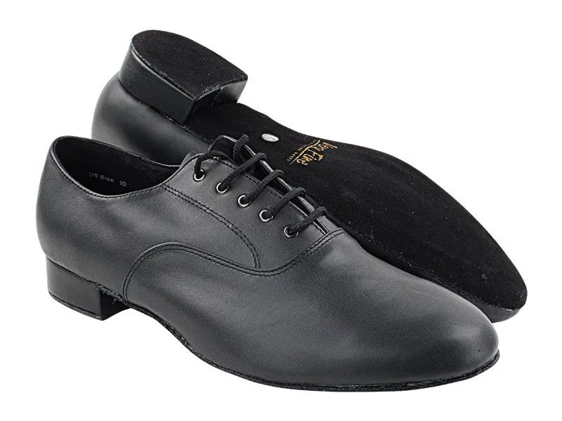 919101W Black Leather in wide width
