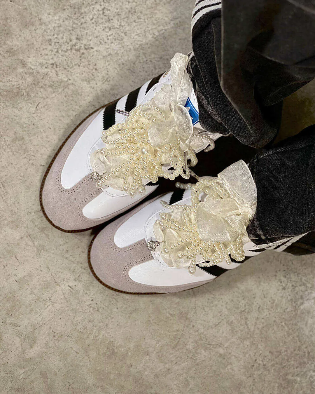 Adidas Samba fiocchi perle