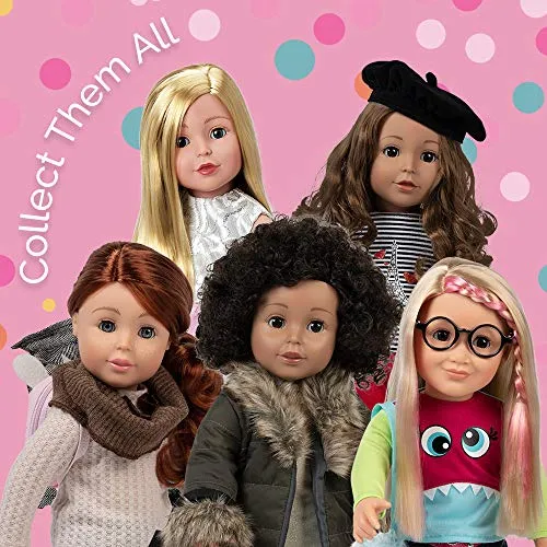 Adora Amazing Girls 18 Inch Doll, ''Ava'' (Amazon Exclusive) Compatible With Most 18 Inch Doll Accessories And Clothing