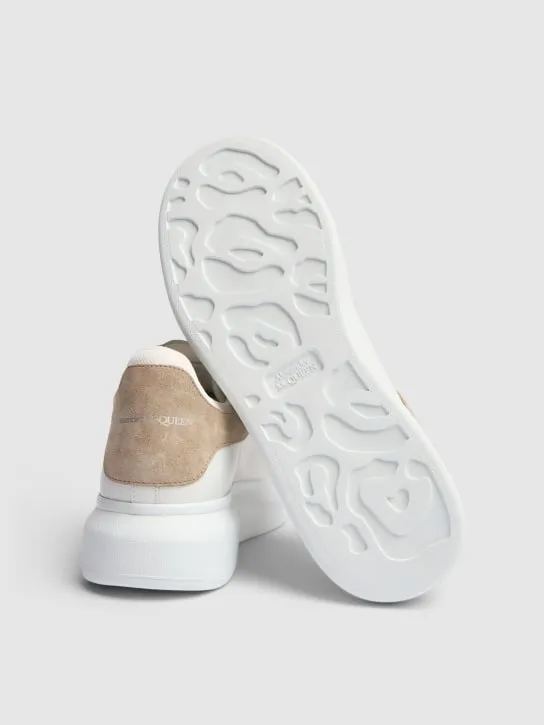 Alexander McQueen   45mm Oversized leather sneakers 