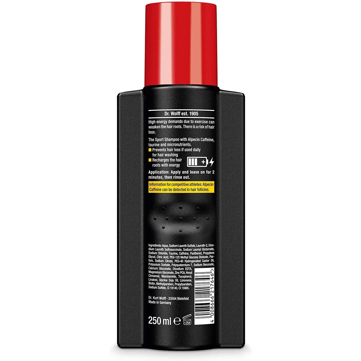Alpecin Sport Caffeine-Shampoo CTX