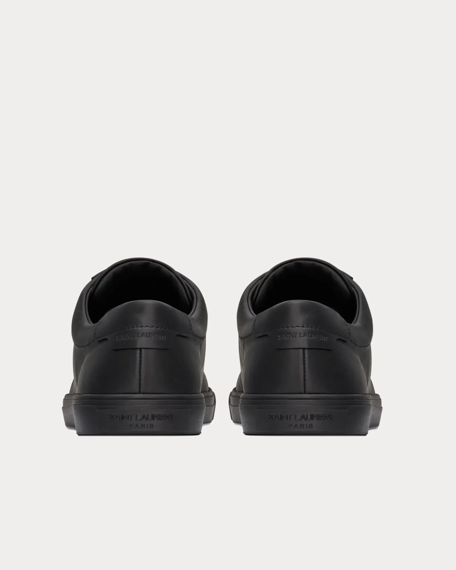 Andy Leather Black Low Top Sneakers