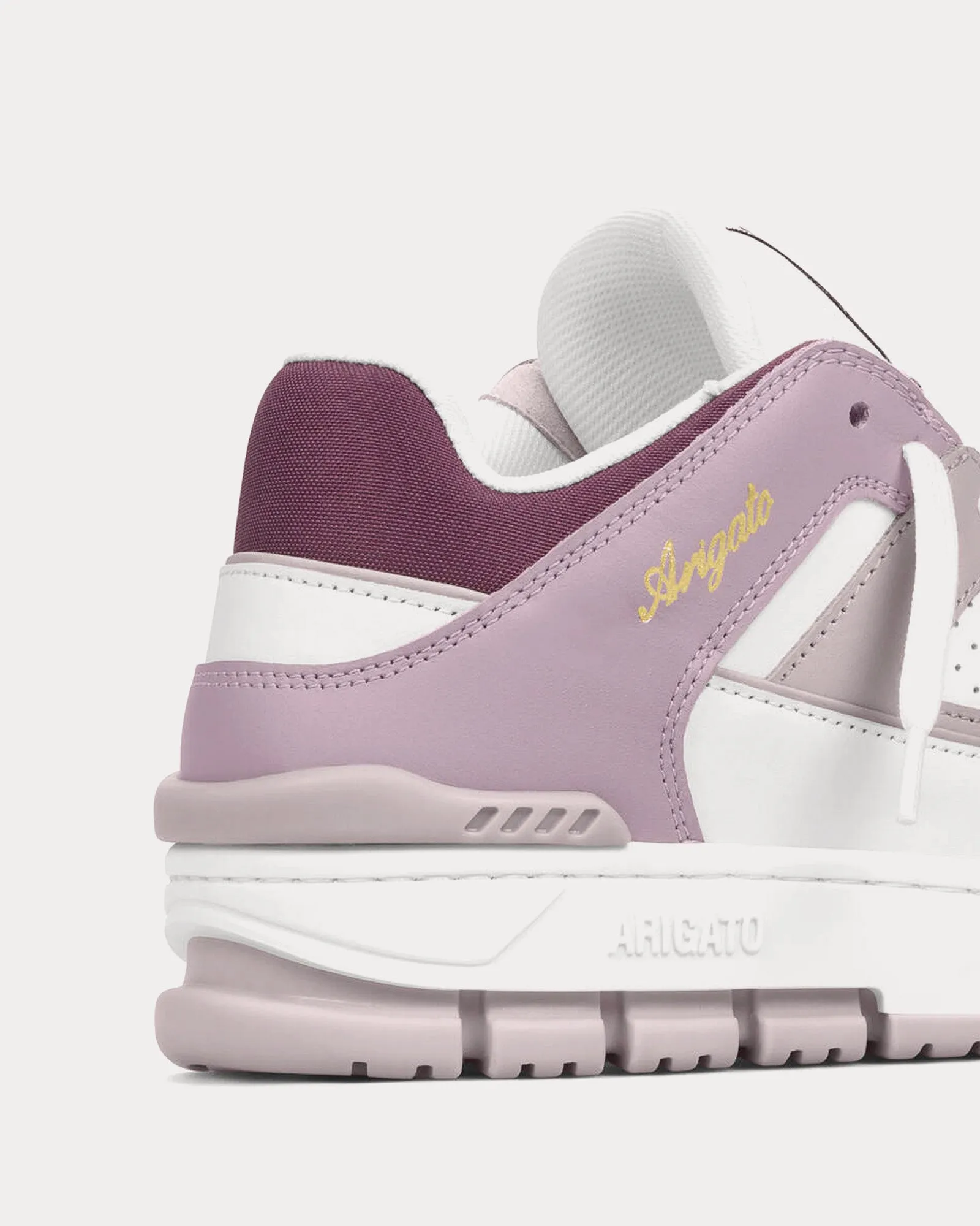 Area Lo Off White / Lilac Low Top Sneakers