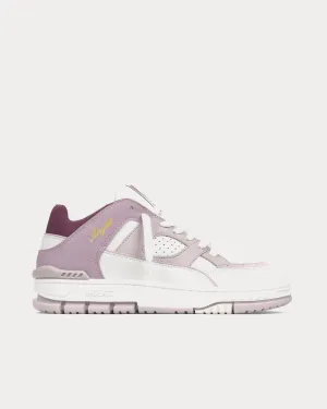 Area Lo Off White / Lilac Low Top Sneakers