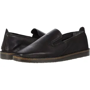 Ariga Black Leather Franco Sarto Flats