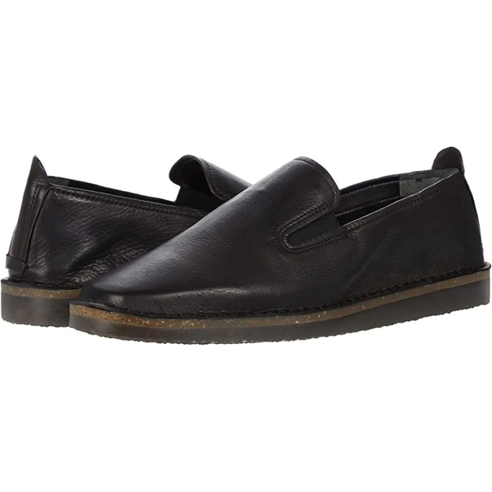 Ariga Black Leather Franco Sarto Flats