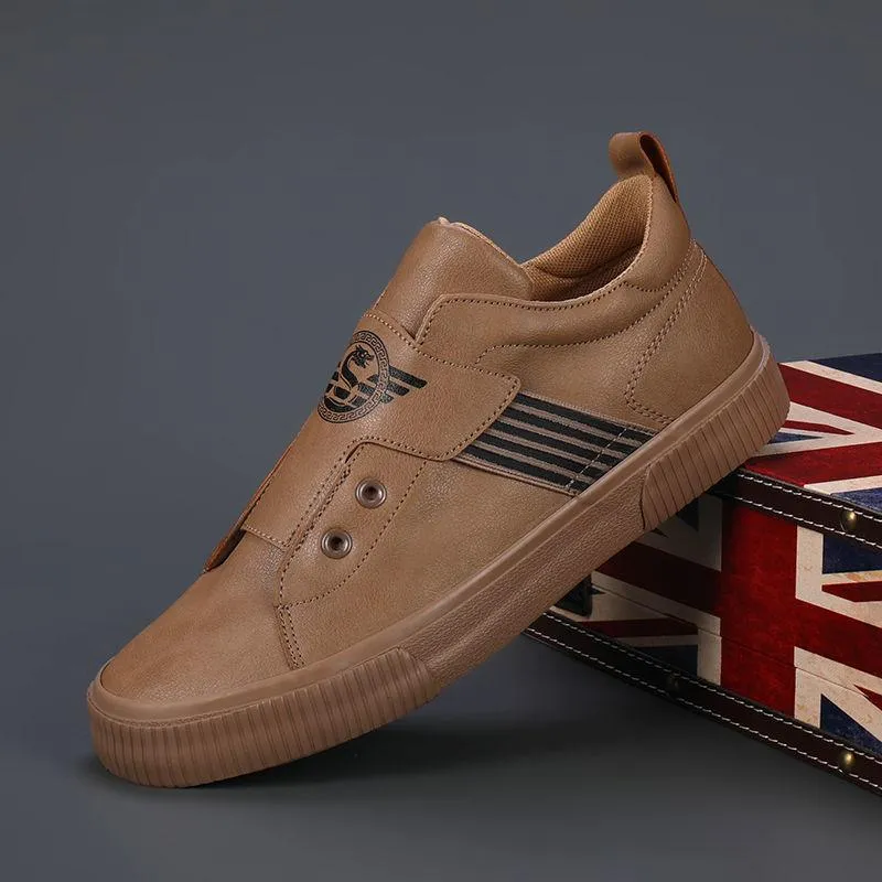 autumn fashion casual men's leather shoes