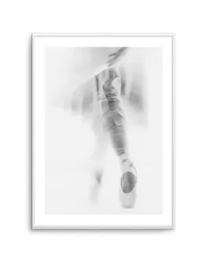 Ballerina Silhouette II Art Print