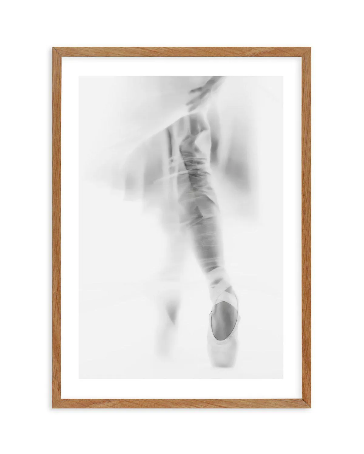 Ballerina Silhouette II Art Print
