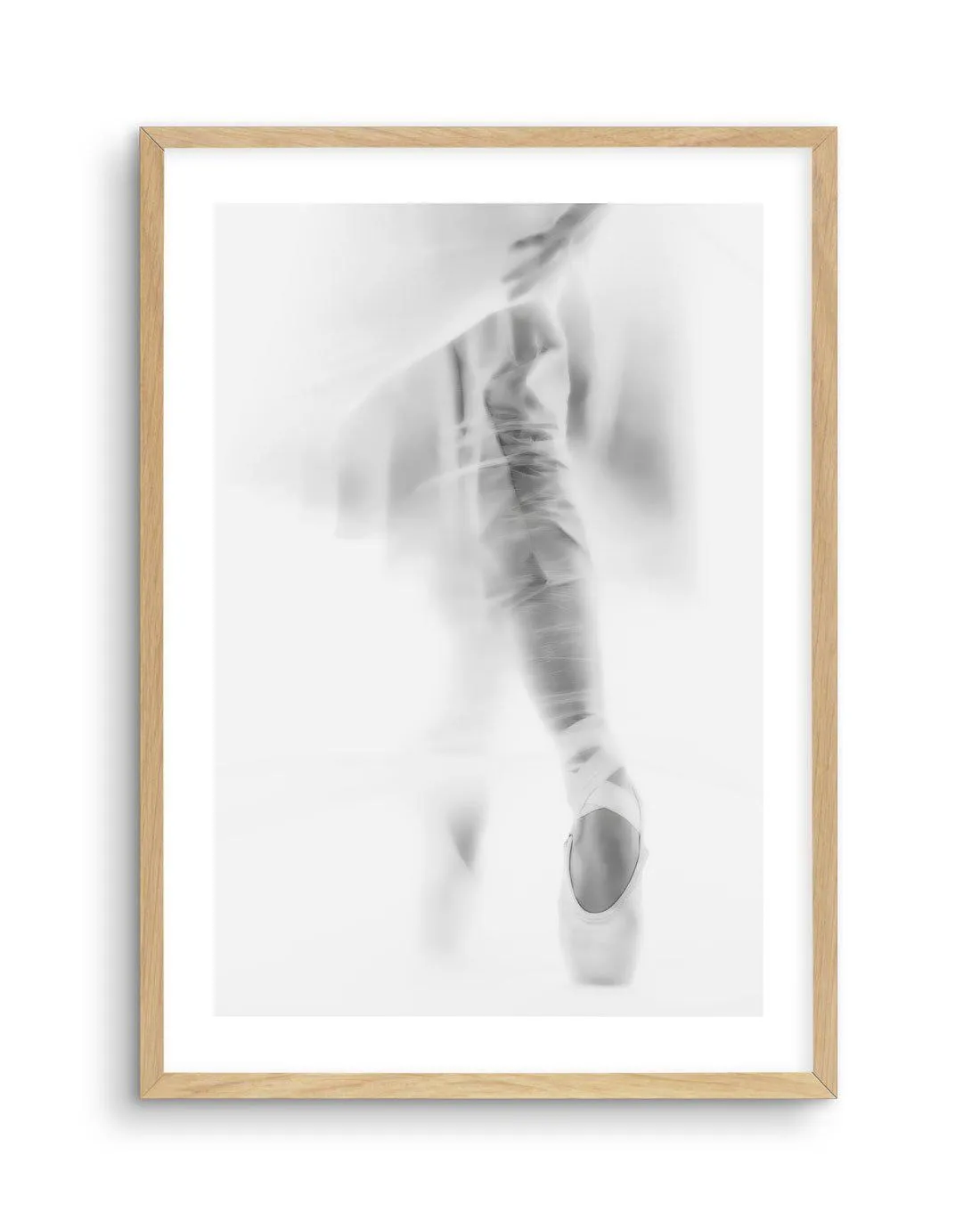 Ballerina Silhouette II Art Print