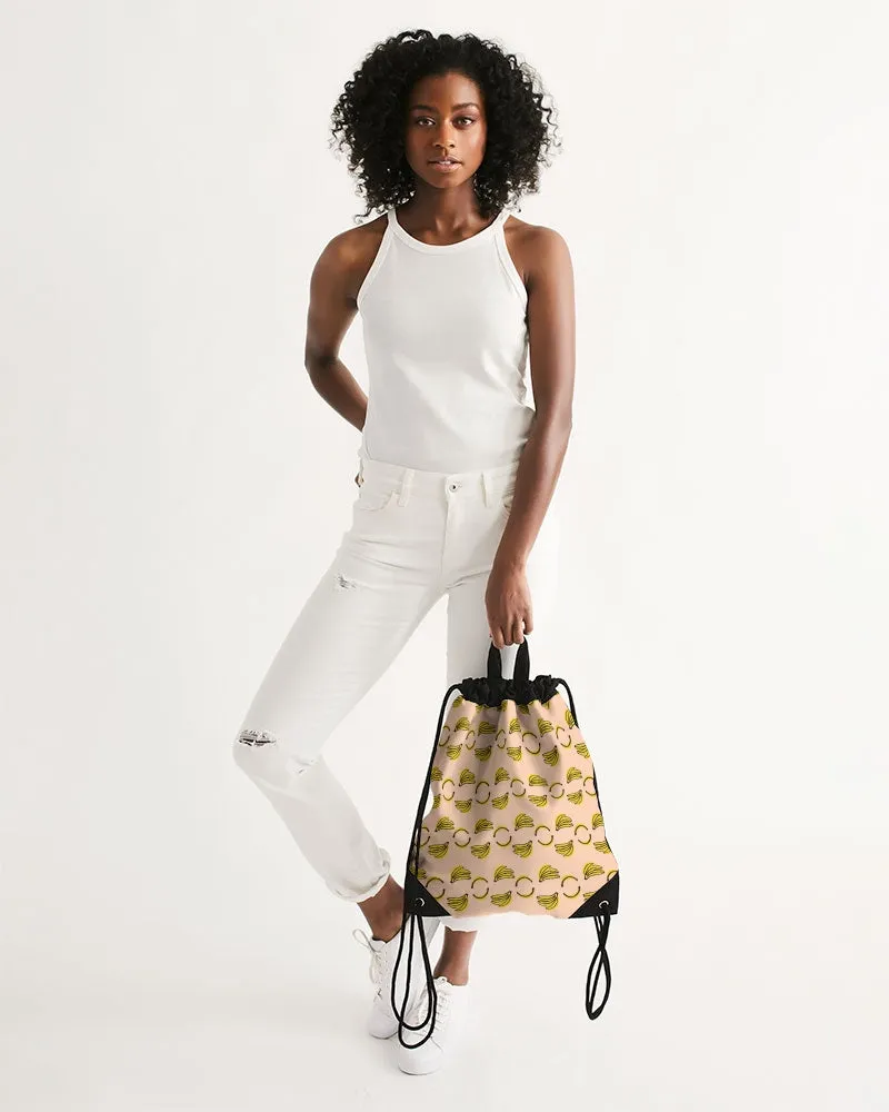 Banana Dance Canvas Drawstring Bag