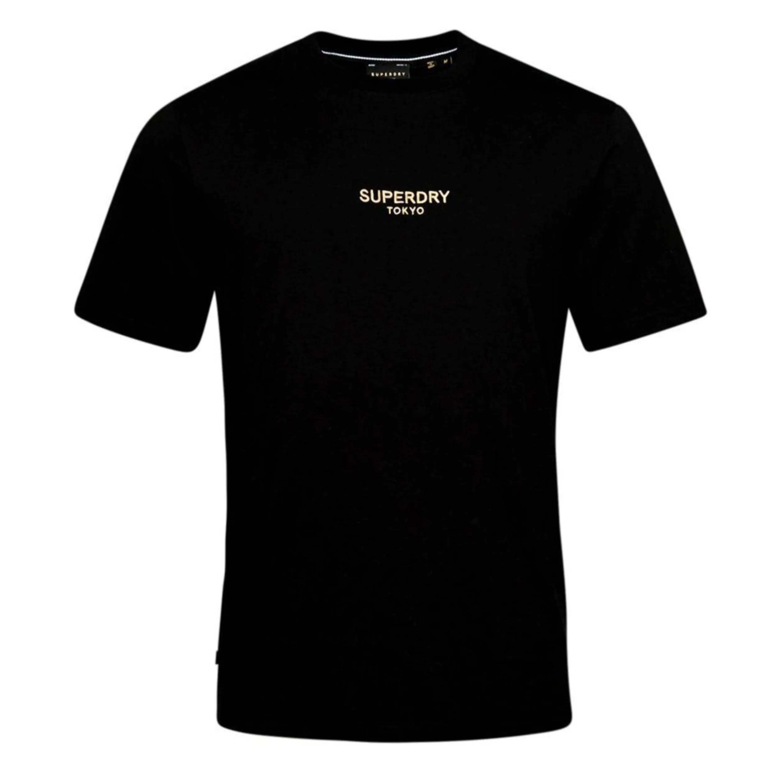 Black/Gold Luxury Sport Loose T-Shirt