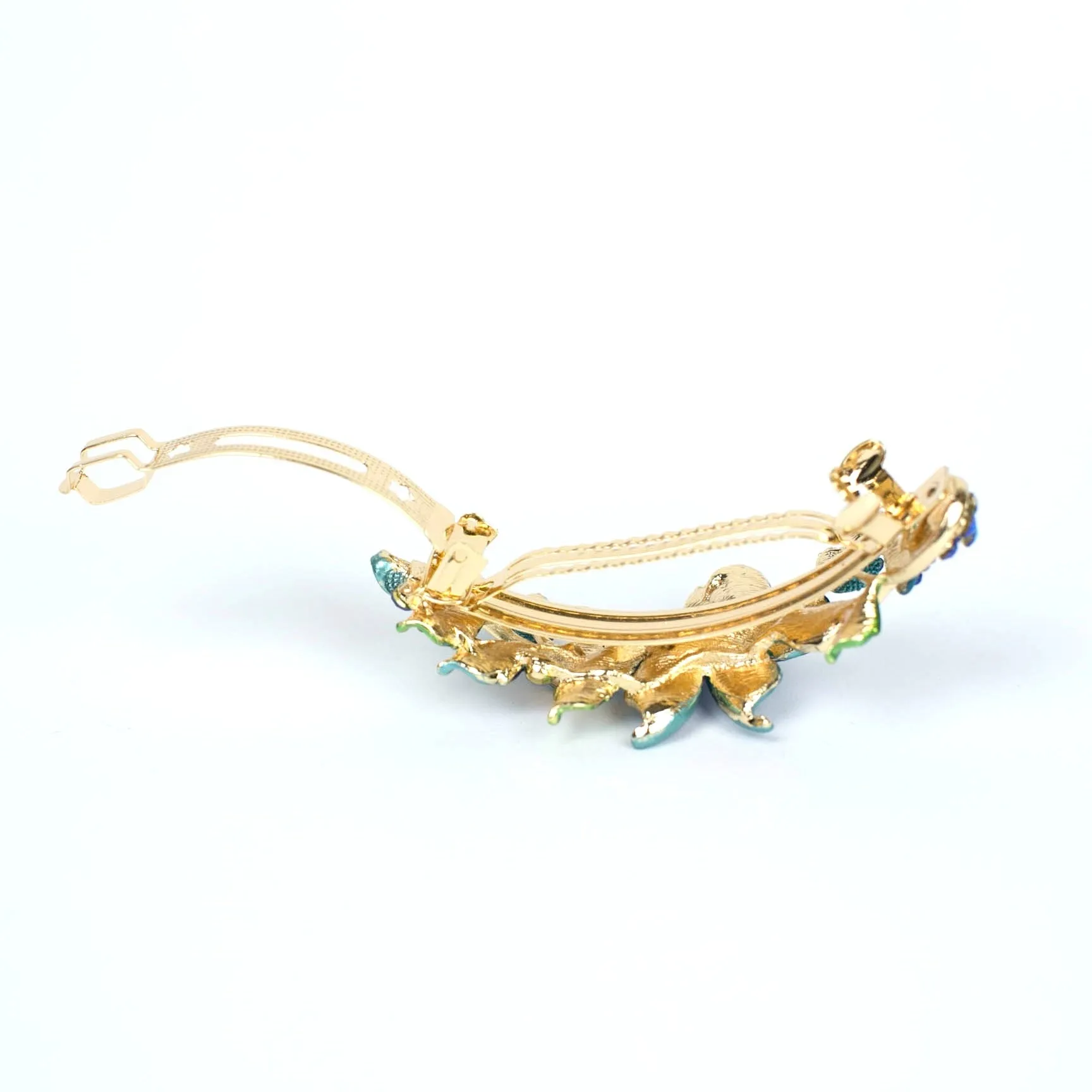 Blue Crystal Hair Clip