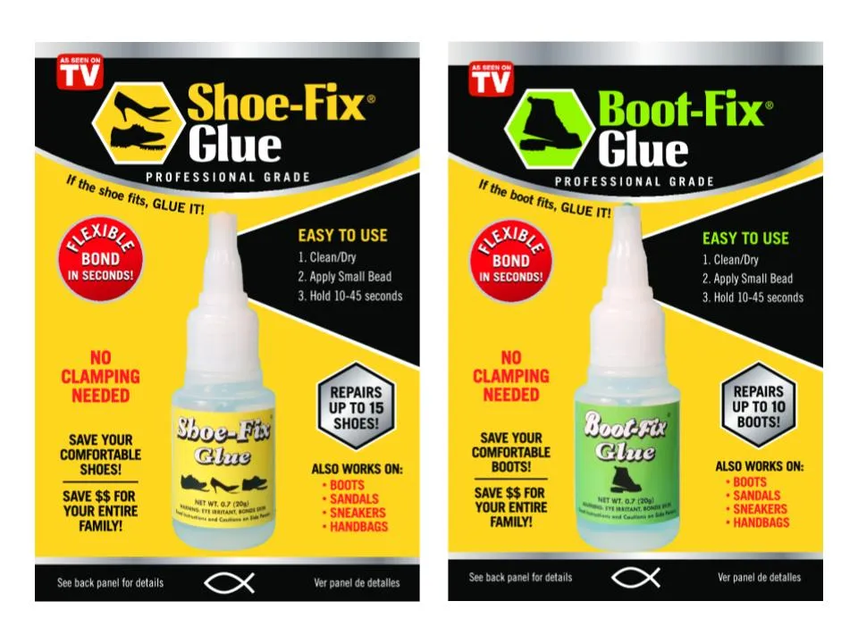 Boot-Fix & Shoe-Fix Glue (2-pack)