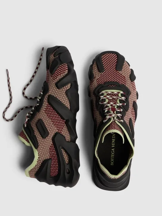 Bottega Veneta   Flex technical knit sneakers 
