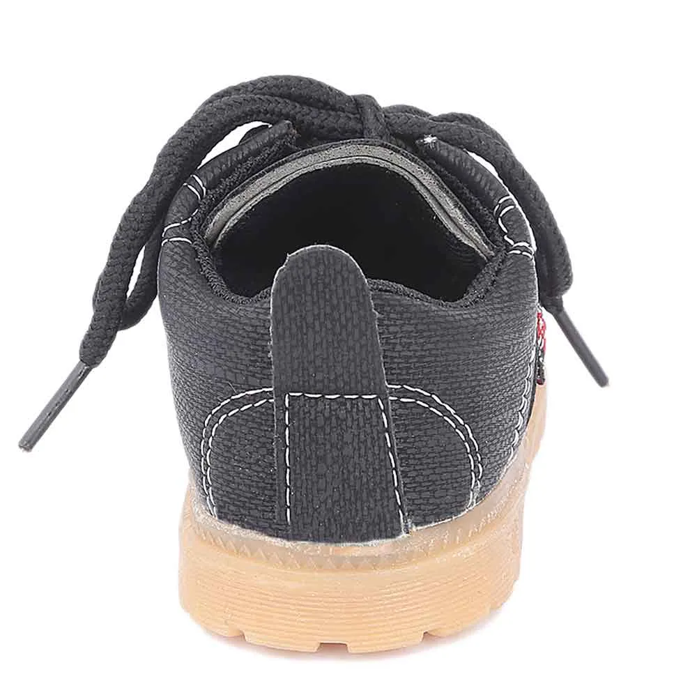 Boys Casual Shoes A963 - Black