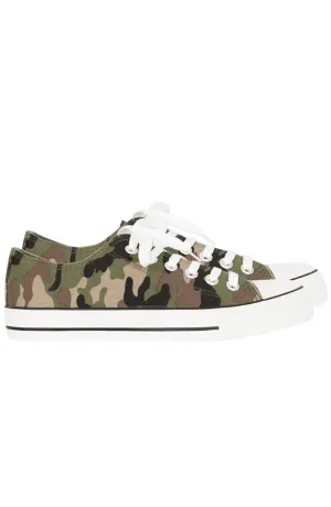 Canvas Sneakers Camouflage