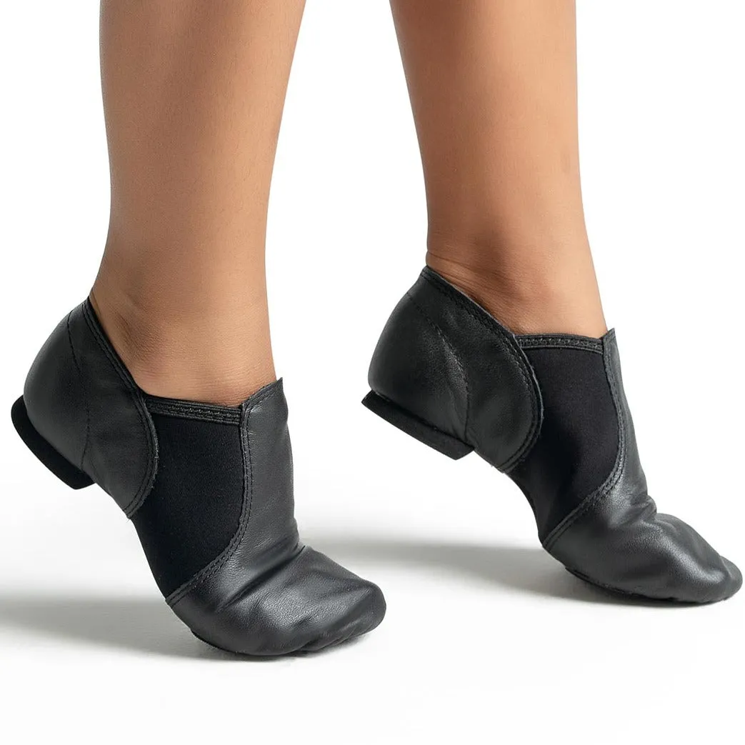 Capezio Child Economy Leather/Neoprene Jazz Shoe EJ2C