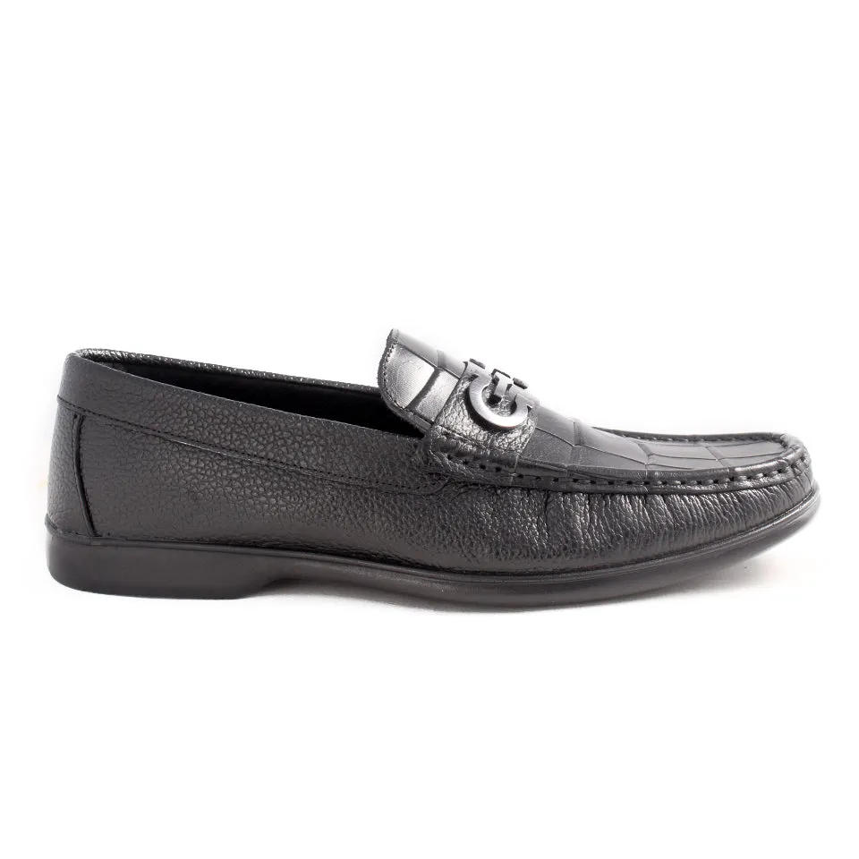 casual topsider shoes / black / made in Turkey -7790