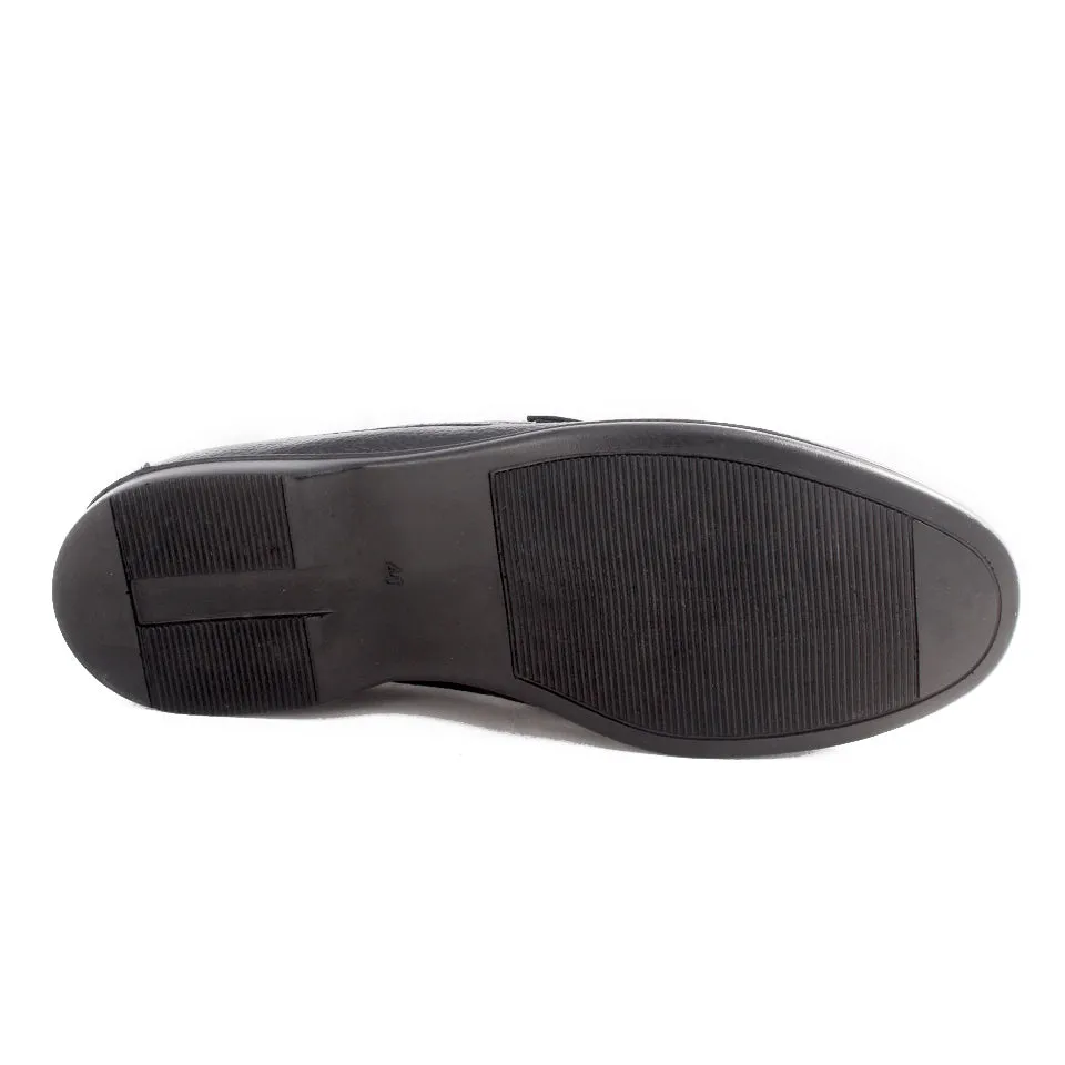 casual topsider shoes / black / made in Turkey -7790