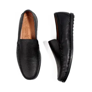casual topsider shoes / black / made in Turkey -7792