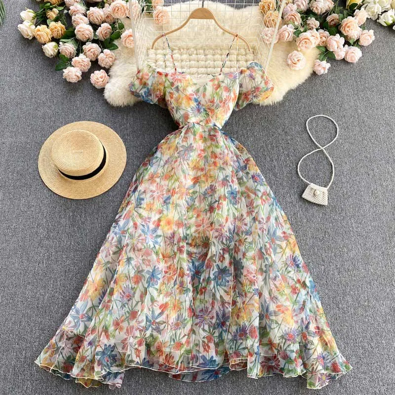 Celebrity Style High End Trendy Backless Sexy Women's Dress