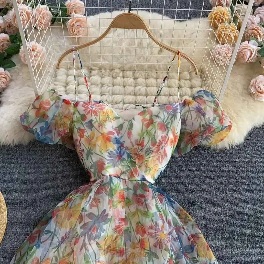Celebrity Style High End Trendy Backless Sexy Women's Dress