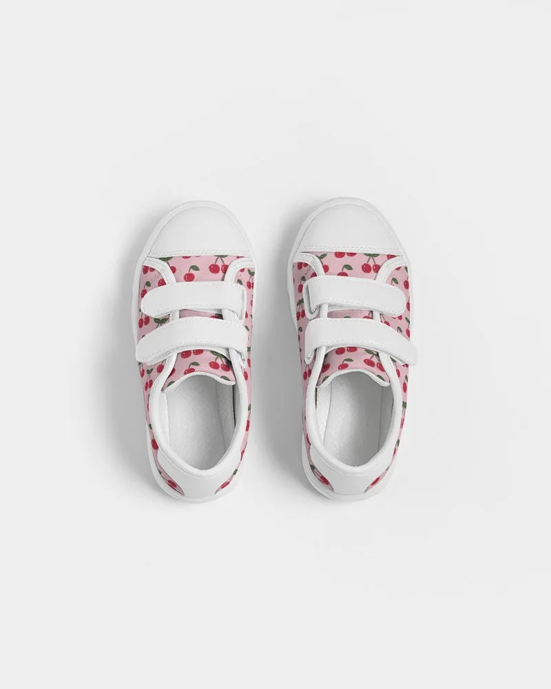 Cherries Kids Velcro Sneaker