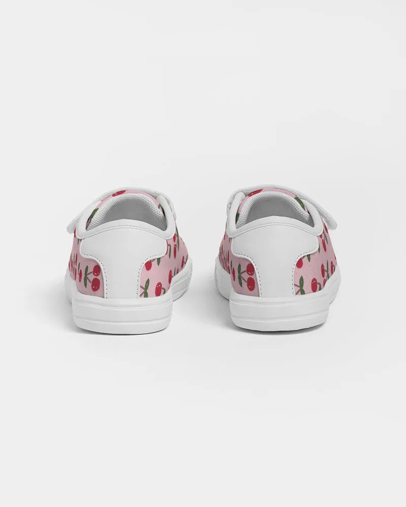 Cherries Kids Velcro Sneaker