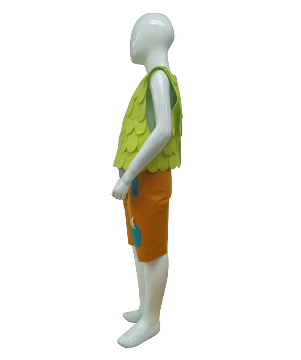 Child's Trolls Branch Costume | Lime & Yellow Halloween Costume