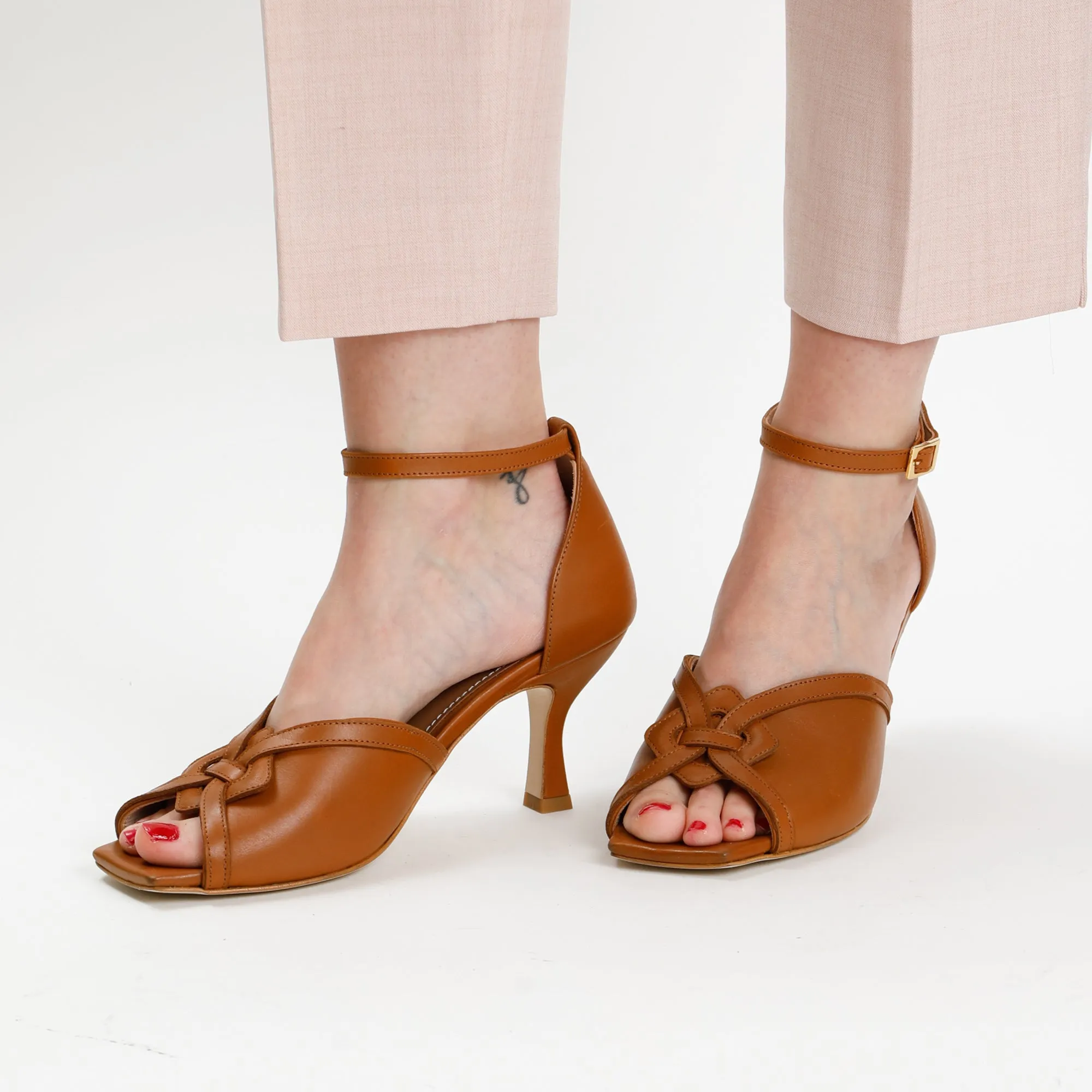 COLETTE high heel sandal - Sparrow