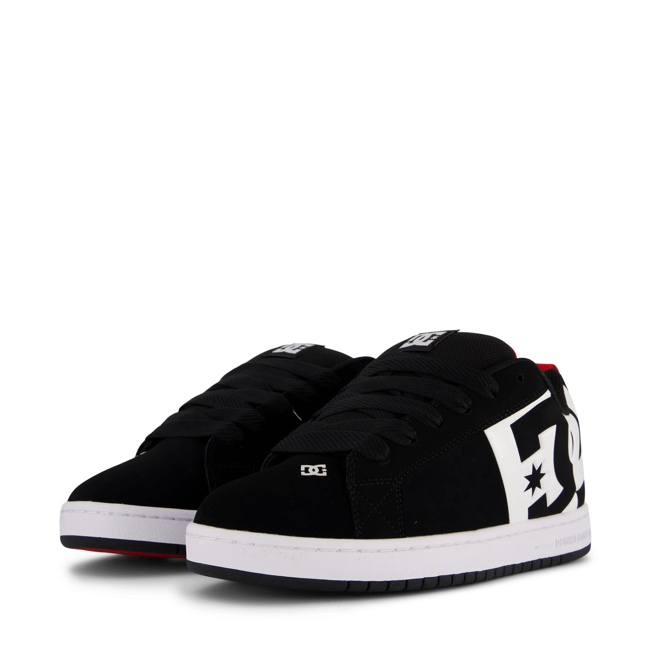 Court Graffik Sq Black/white/red