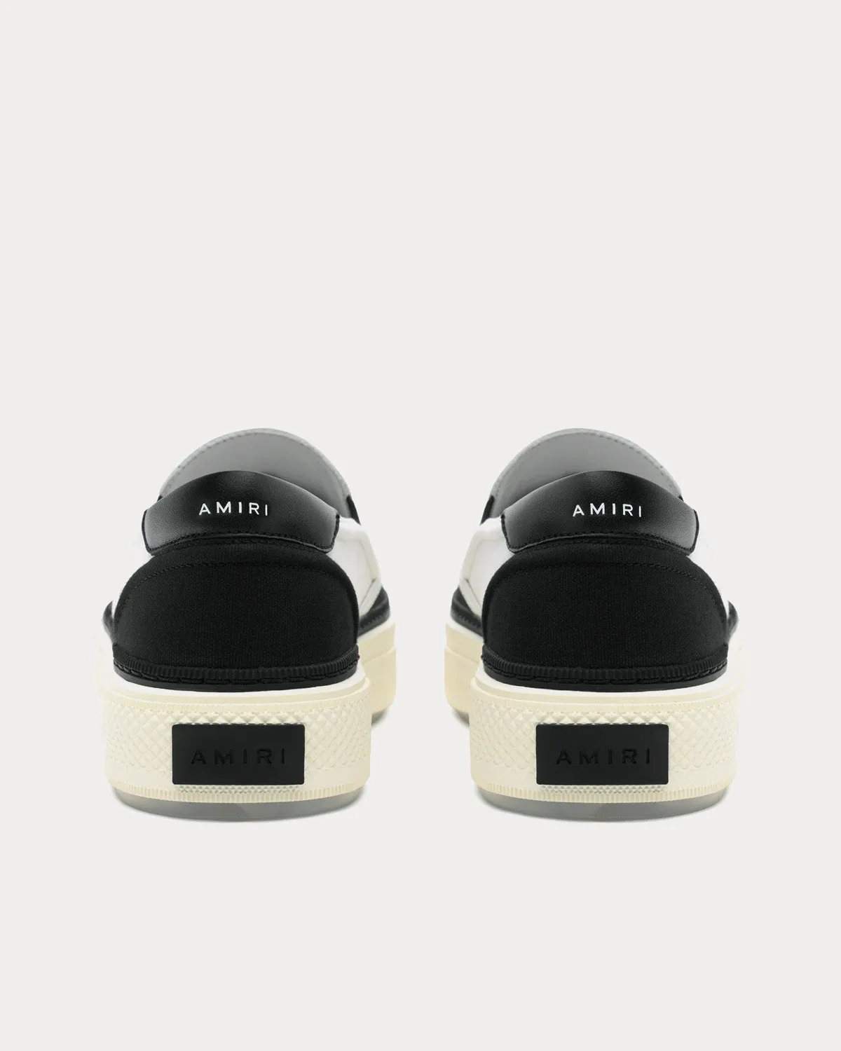 Court White / Black Slip On Sneakers