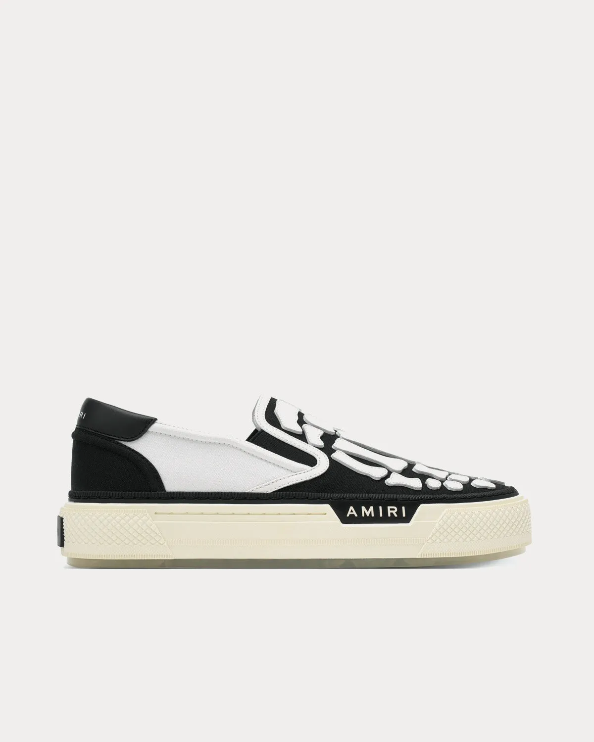 Court White / Black Slip On Sneakers