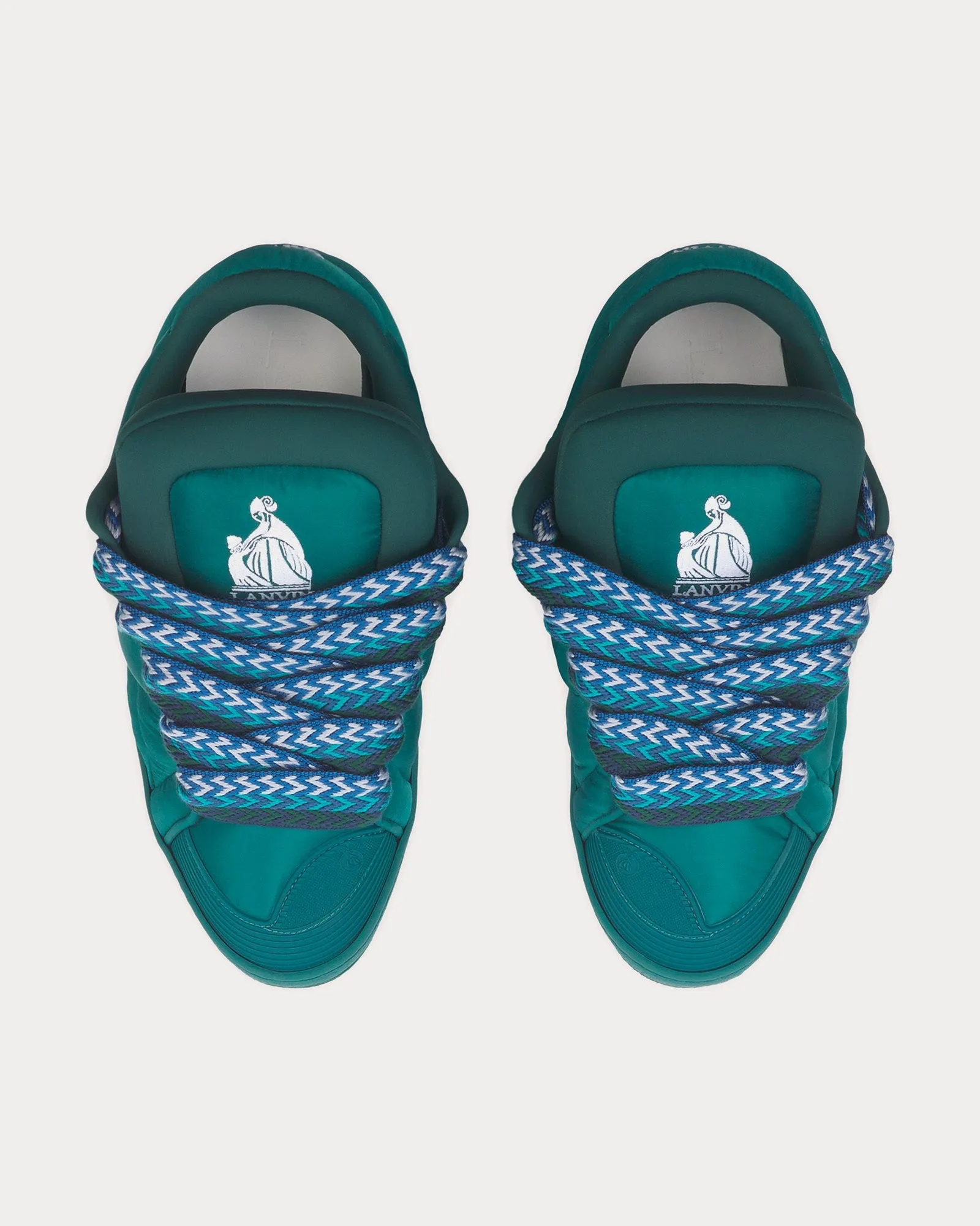 Curb XL Nylon Forest Low Top Sneakers