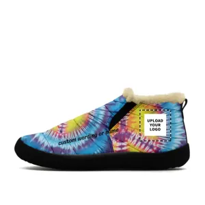 Custom 1929 Heated Boots with Tie-Dye Theme, Personalizable Names â€?Tailored for Those Who Adore the Artistry of Tie-Dye,1929-020041