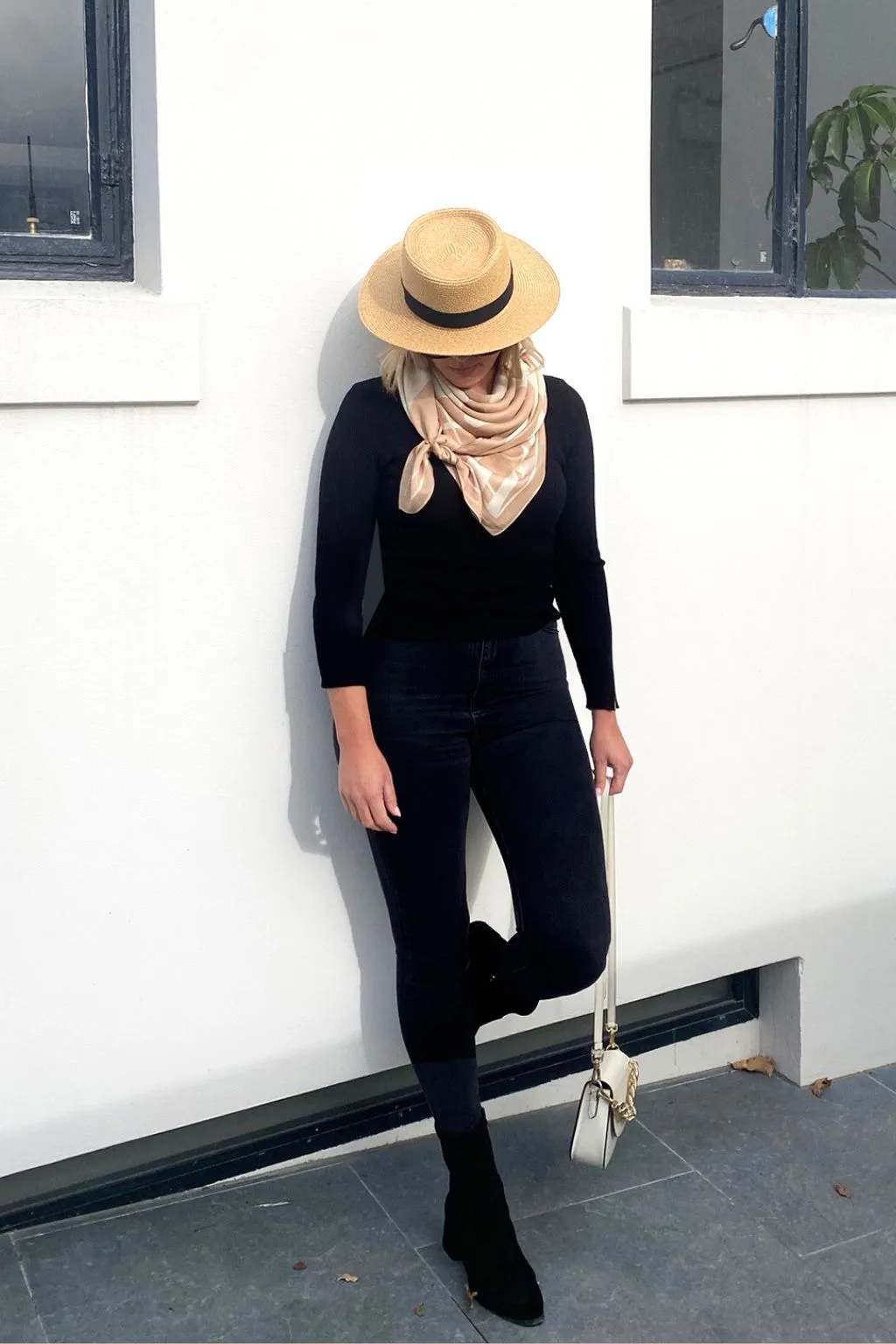 Dark Hampton The Wallace Cashmere Modal Scarf Tan Multi
