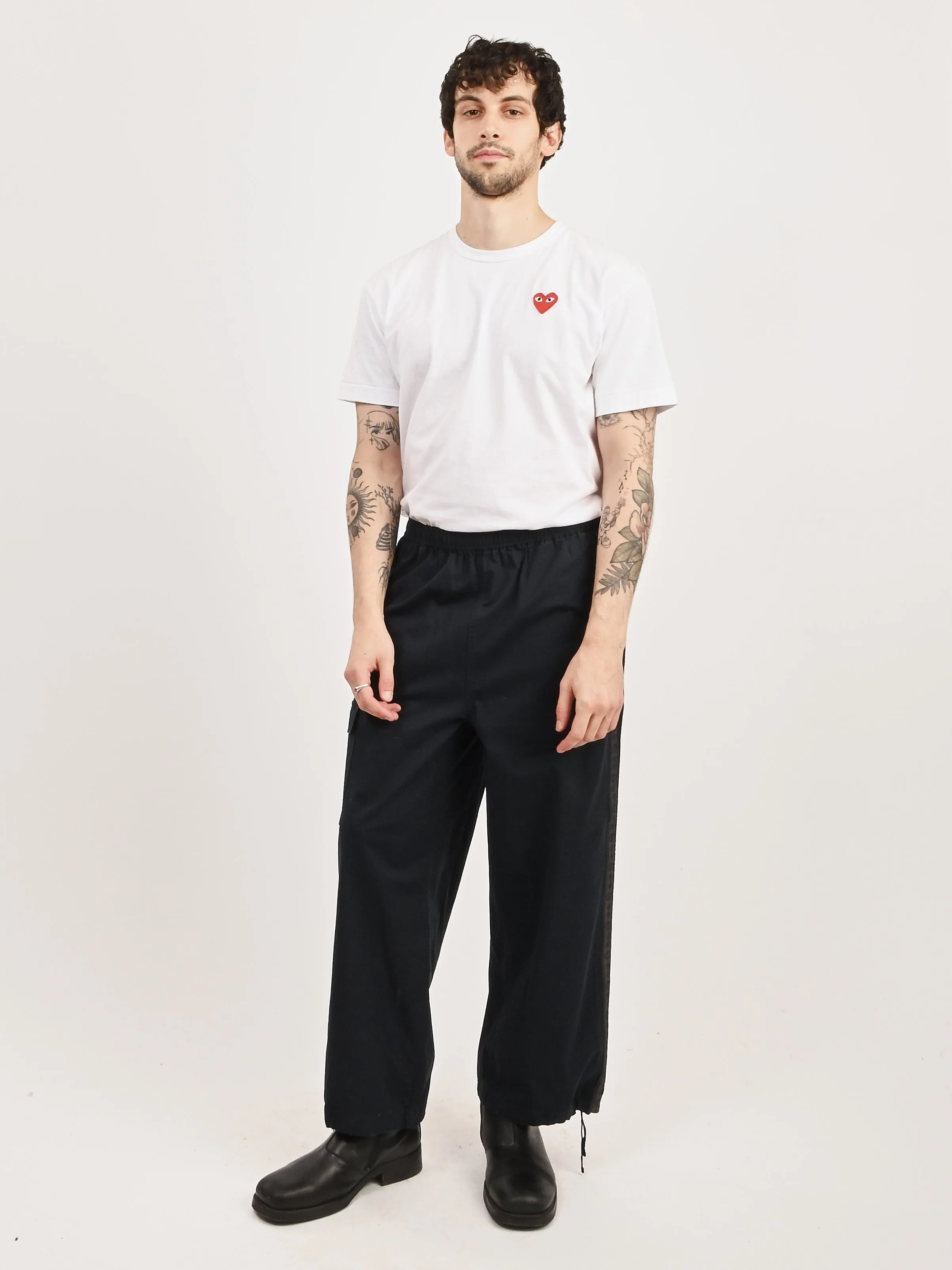 Dark Navy Helio Track Pants