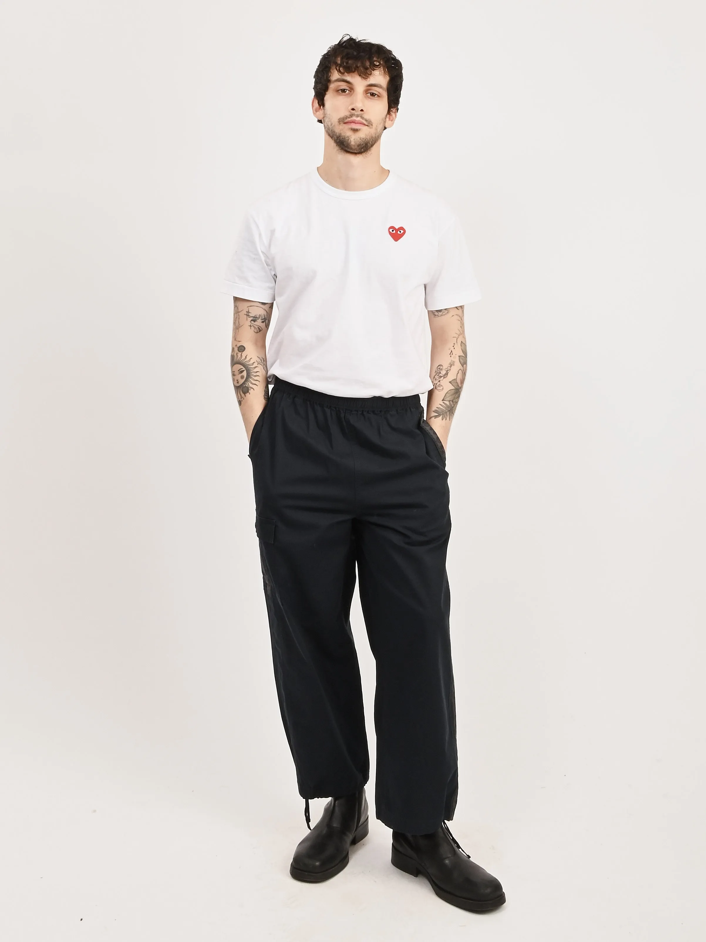 Dark Navy Helio Track Pants