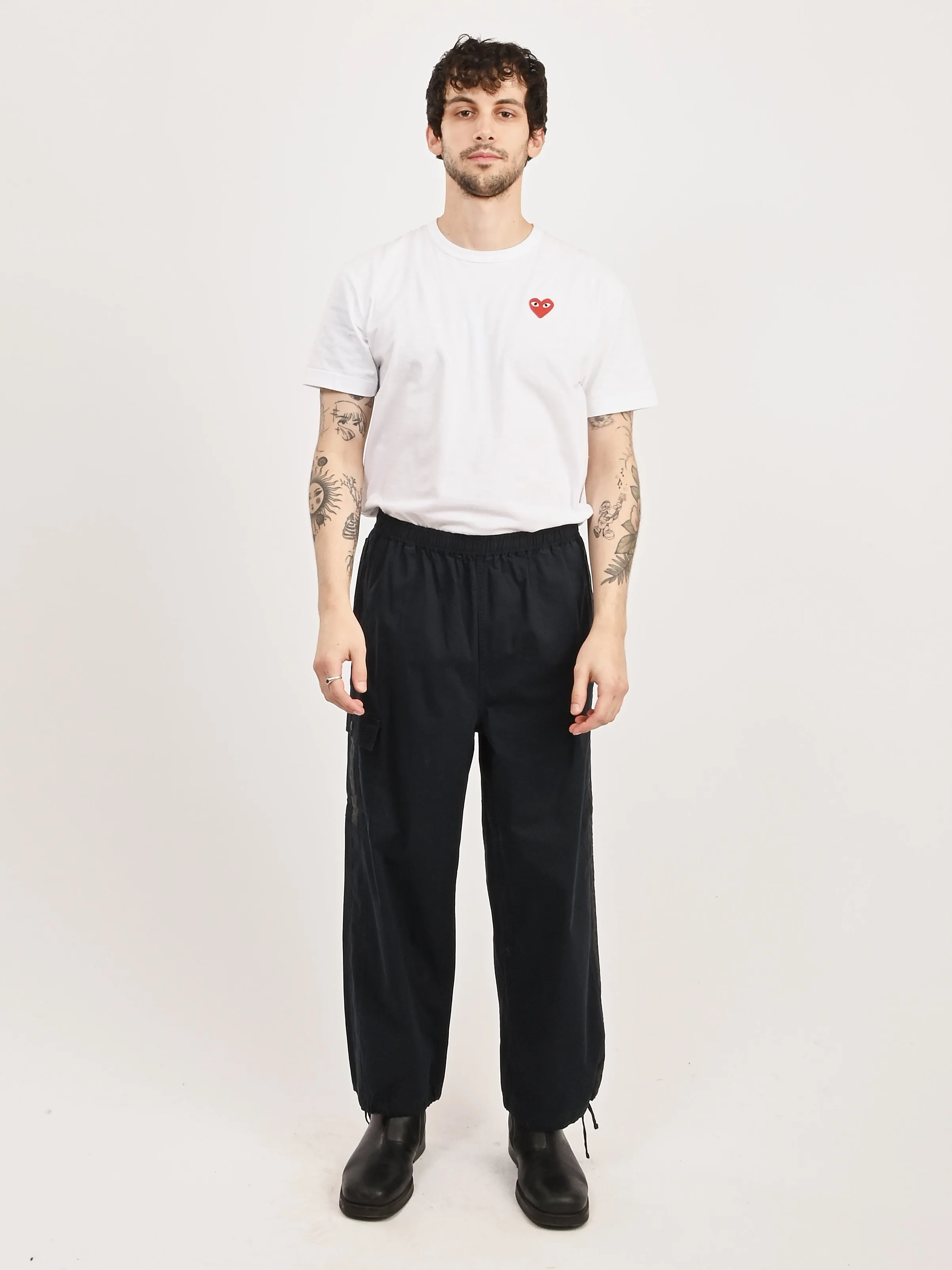 Dark Navy Helio Track Pants