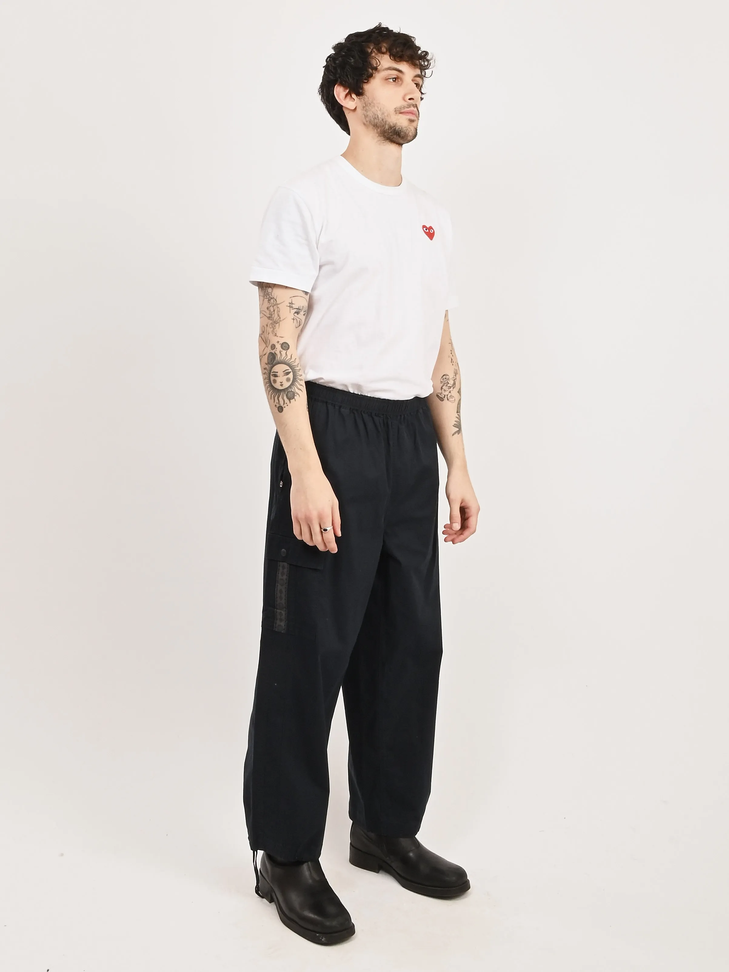 Dark Navy Helio Track Pants