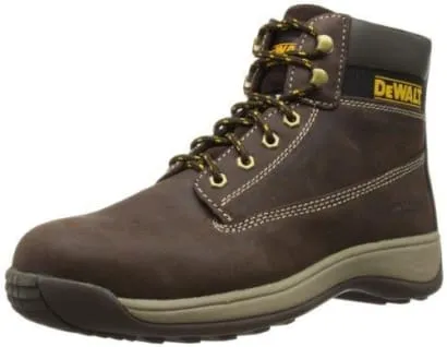 DeWalt Apprentice Brown SB Steel Toe Safety Work Boots Men's Sizes 6-12