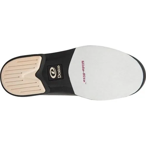 Dexter Mens Turbo Pro Black Cream Wide Bowling Shoes