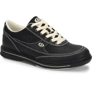 Dexter Mens Turbo Pro Black Cream Wide Bowling Shoes