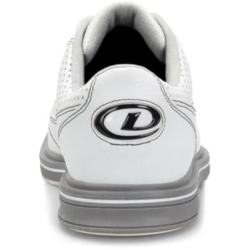 Dexter Mens Turbo Pro Bowling Shoes White/Grey