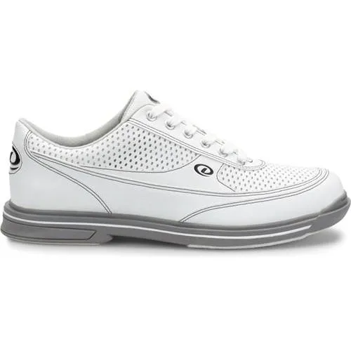 Dexter Mens Turbo Pro Bowling Shoes White/Grey