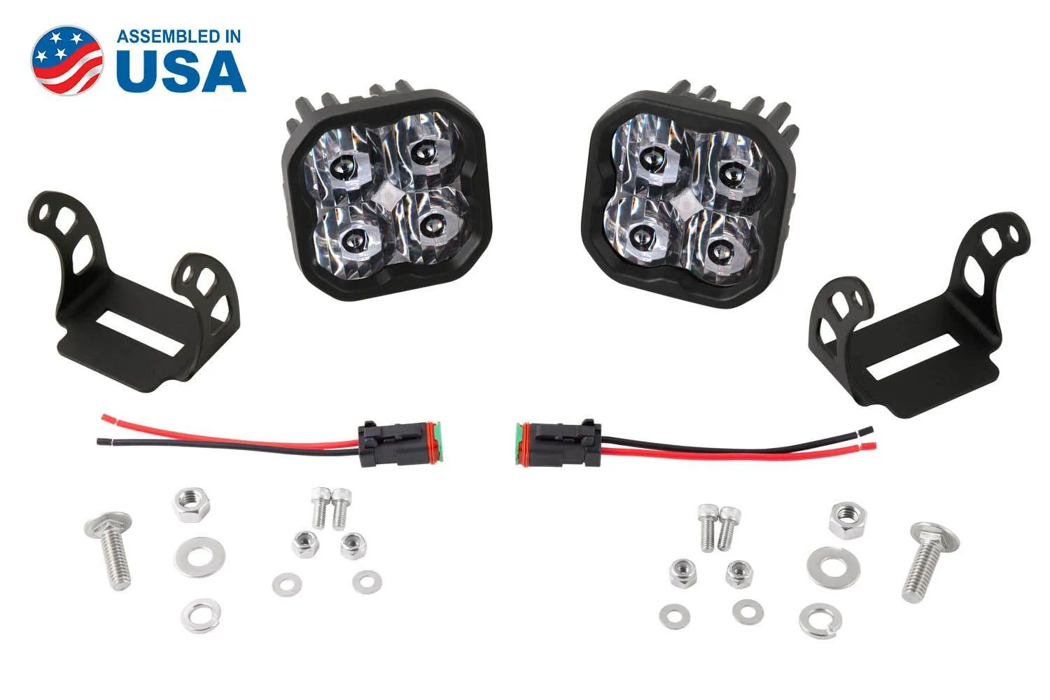 Diode Dynamics Worklight SS3 Sport White SAE Fog Standard (Pair)