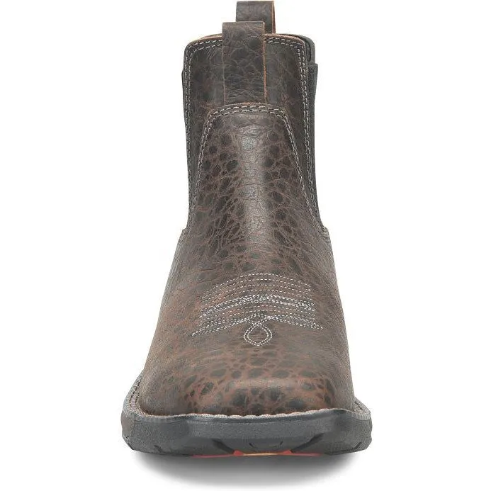 Double H Men's Phantom Rider Crestone 6" Romeo Work Boot -Brown- PH5008